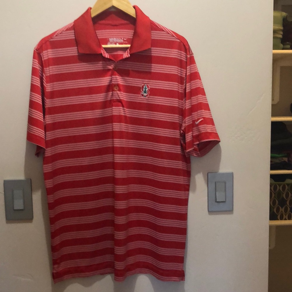 Men’s Nike Stanford polo/golf shirt, large